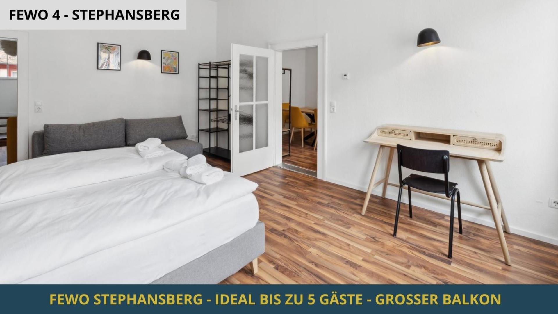Neu Kapapart15 - 6 Schoene Fewos Mit Einbaukueche, Bad Und Balkon In Der Altstadt Auf Bambergs Insel Exterior photo